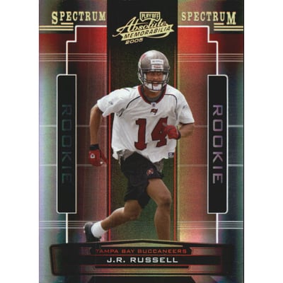 2005 Absolute Memorabilia Spectrum Gold #194 J.R. Russell