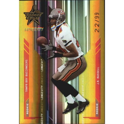 2005 Leaf Rookies and Stars Longevity Gold #228 J.R. Russell