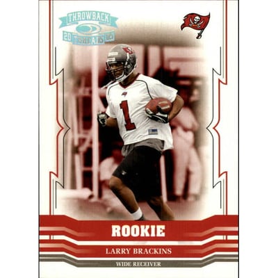 2005 Throwback Threads Silver Holofoil #181 Larry Brackins