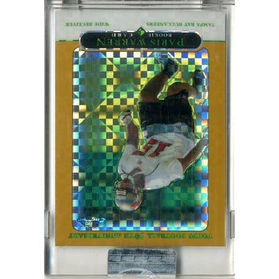 2005 Topps Chrome Gold Xfractors #254 Paris Warren