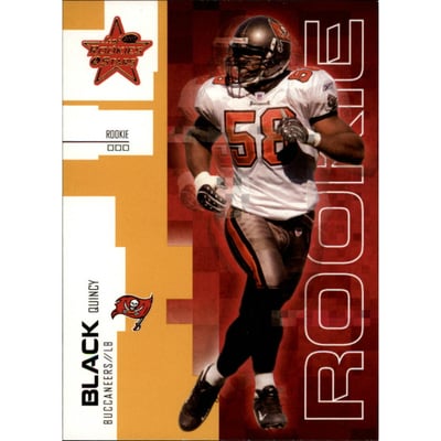 2007 Leaf Rookies and Stars Gold Retail #200 Quincy Black