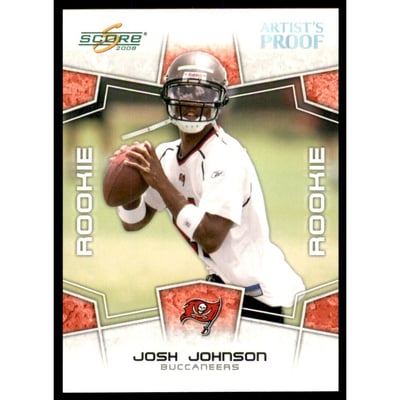 2008 Score Artist's Proof #411 Josh Johnson