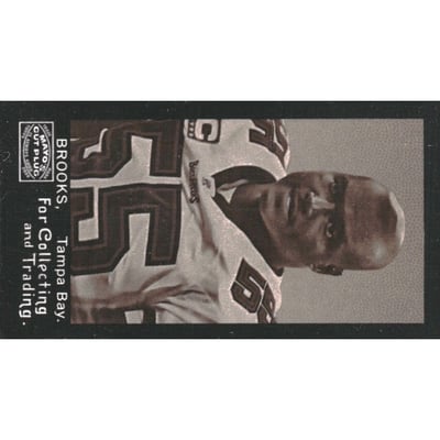 2008 Topps Mayo Mini Harvard Red Backs #299 Derrick Brooks