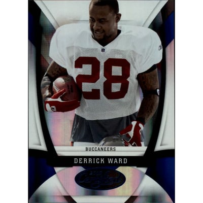 2009 Certified Mirror Blue #116 Derrick Ward