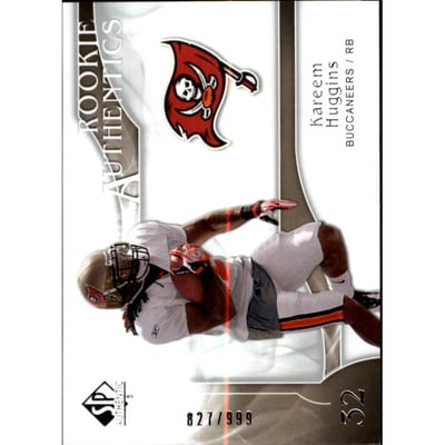 2009 SP Authentic #237 Kareem Huggins RC
