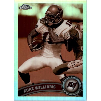 2011 Topps Chrome Sepia Refractors #146 Mike Williams