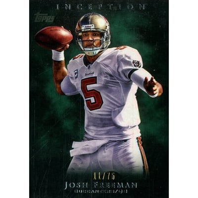 2011 Topps Inception Green #23 Josh Freeman