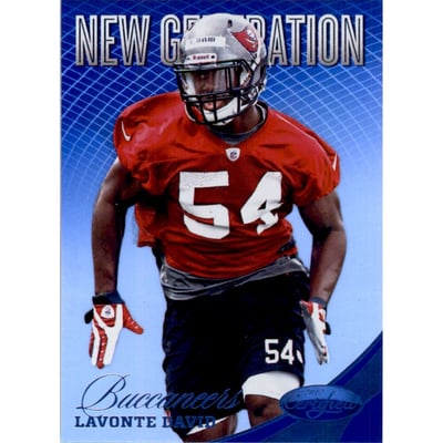 2012 Certified Mirror Blue #285 Lavonte David