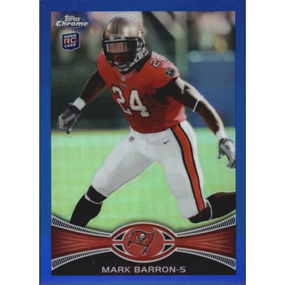 2012 Topps Chrome Blue Refractors #29 Mark Barron