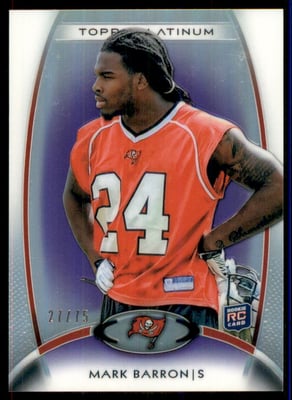 2012 Topps Platinum Purple Refractors #143 Mark Barron