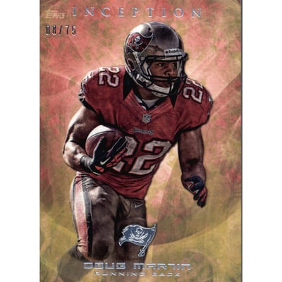 2013 Topps Inception Yellow #89 Doug Martin