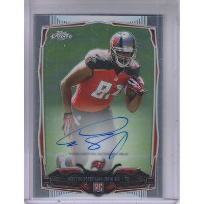 2014 Topps Chrome Rookie Autographs #178 Austin Seferian-Jenkins