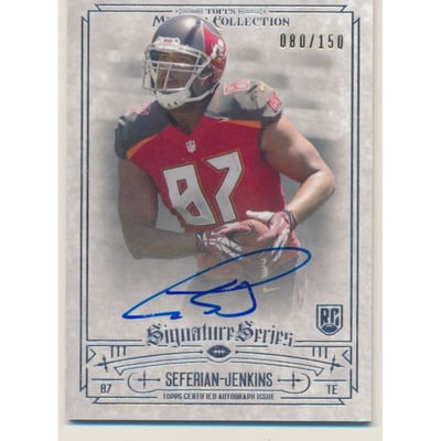 2014 Topps Museum Collection Signature Series Autographs #SSAAS Austin Seferian-Jenkins/150