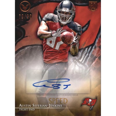 2014 Topps Valor Autographs Speed #VAASJ Austin Seferian-Jenkins