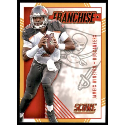 2016 Score Franchise Jumbo Gold #28 Jameis Winston