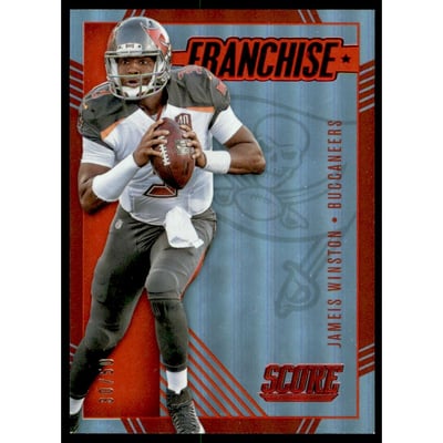 2016 Score Franchise Jumbo Red #28 Jameis Winston