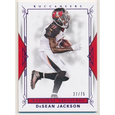 2017 Panini National Treasures Purple #34 DeSean Jackson