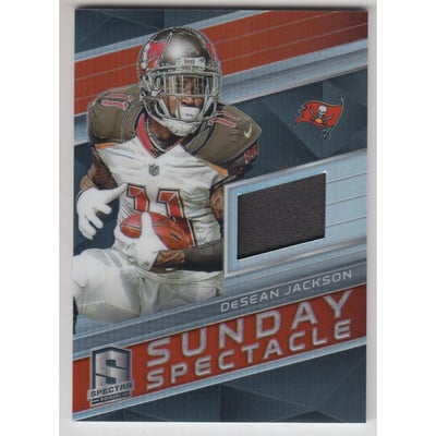 2018 Panini Spectra Sunday Spectacle Jerseys #20 DeSean Jackson/199
