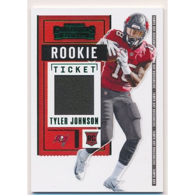 2020 Panini Contenders Rookie Ticket Swatches #41 Tyler Johnson