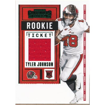 2020 Panini Contenders Rookie Ticket Swatches Variation #41 Tyler Johnson