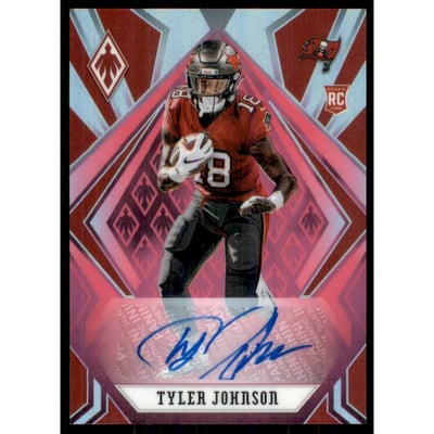 2020 Panini Phoenix Rookie Autographs Pink #142 Tyler Johnson/50