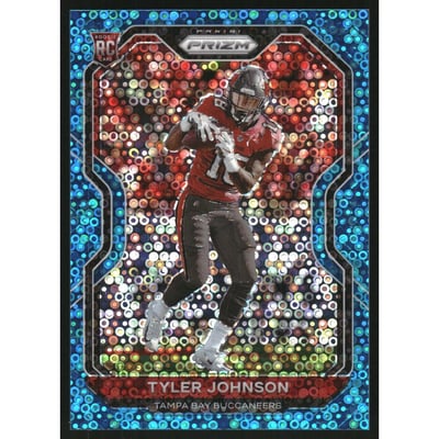 2020 Panini Prizm Prizms No Huddle Blue #321 Tyler Johnson