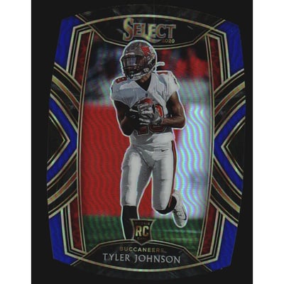 2020 Select Prizm Blue Die Cut #285 Tyler Johnson
