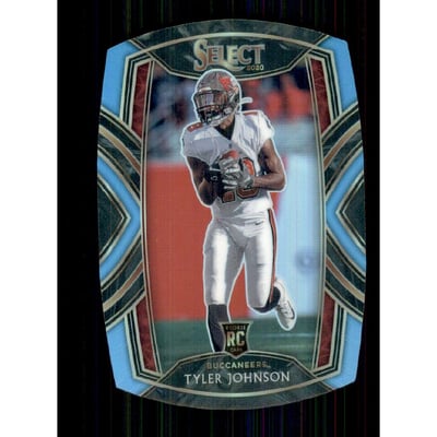 2020 Select Prizm Light Blue Die Cut #285 Tyler Johnson