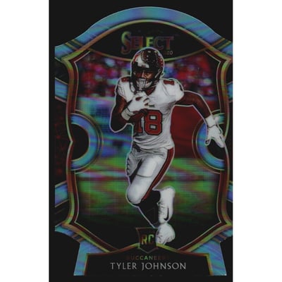 2020 Select Prizm Light Blue Die Cut #85 Tyler Johnson