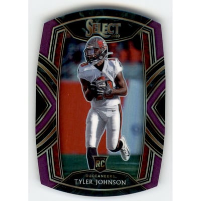 2020 Select Prizm Purple Die Cut #285 Tyler Johnson