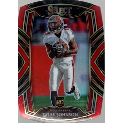 2020 Select Prizm Red Die Cut #285 Tyler Johnson