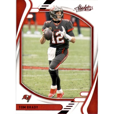 2021 Absolute Red #91 Tom Brady