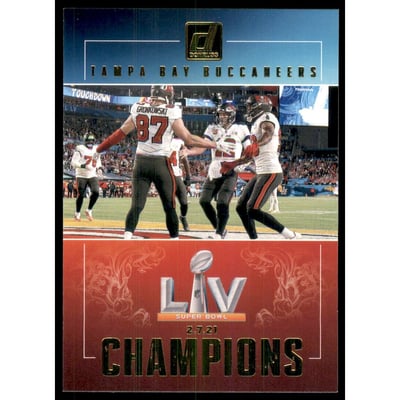 2021 Donruss Champions #1 Tampa Bay Buccaneers