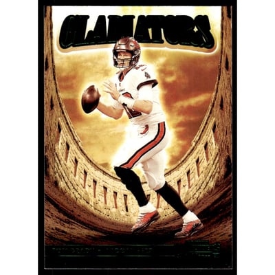 2021 Panini Contenders Gladiators Emerald #3 Tom Brady