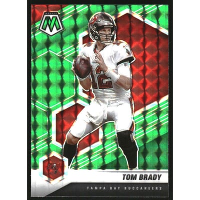 2021 Panini Mosaic Mosaic Green #186 Tom Brady