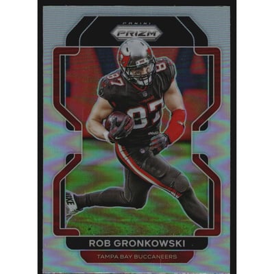 2021 Panini Prizm Prizms Silver #293 Rob Gronkowski
