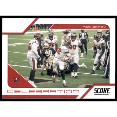 2021 Score Celebration #3 Tom Brady