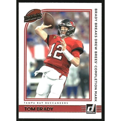 2022 Donruss Highlights #13 Tom Brady