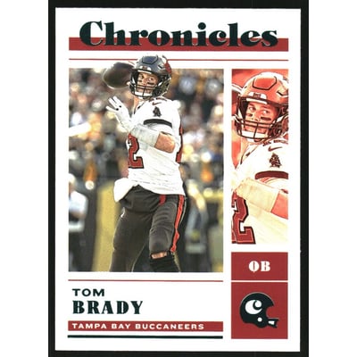 2022 Panini Chronicles Teal #25 Tom Brady