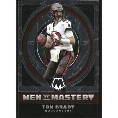 2022 Panini Mosaic Men of Mastery #1 Tom Brady