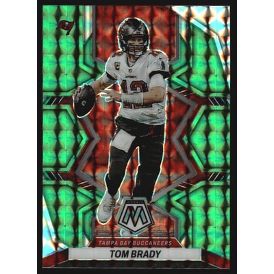 2022 Panini Mosaic Mosaic Green #182 Tom Brady