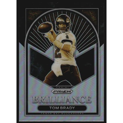2022 Panini Prizm Brilliance Prizms Silver #1 Tom Brady