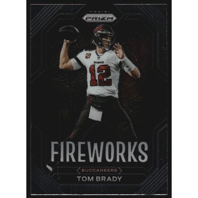 2022 Panini Prizm Fireworks #3 Tom Brady