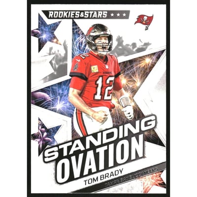 2022 Rookies and Stars Standing Ovation #1 Tom Brady