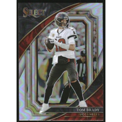 2022 Select Prizm Silver #363 Tom Brady