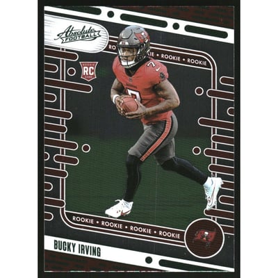 2024 Absolute Green #186 Bucky Irving