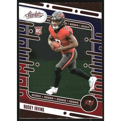 2024 Absolute Red and Blue #186 Bucky Irving