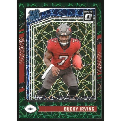 2024 Donruss Optic Green Velocity #216 Bucky Irving RR