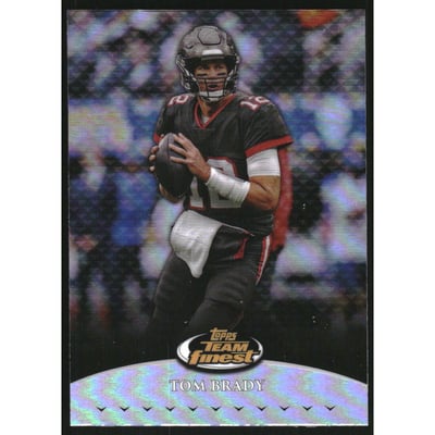 2024 Finest Team Finest Refractors #TF4 Tom Brady