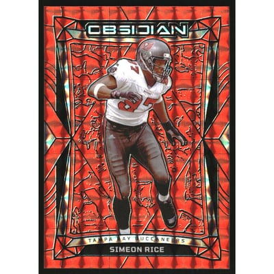 2024 Panini Obsidian International Orange Mosaic #188 Simeon Rice